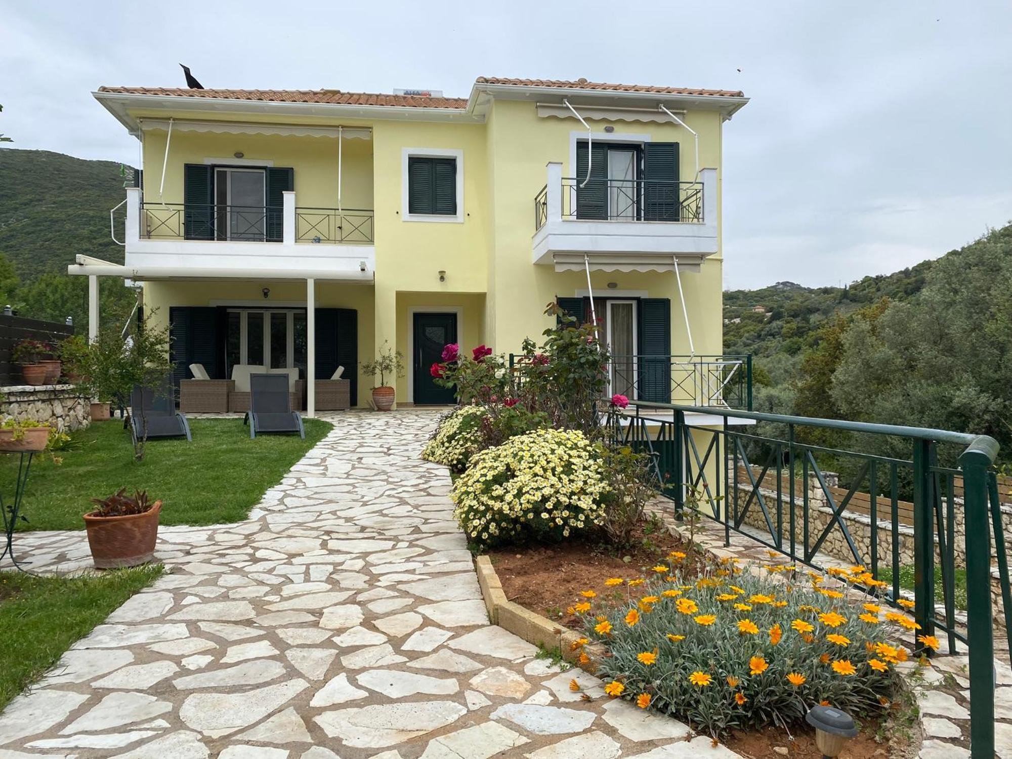 Villa 350M Above Sea Vasilikí Exterior foto